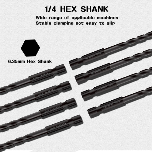 10PC 5MM Black Concrete Drill Bit Set, Mgtgbao Masonry Drill Bits for Tile,Brick