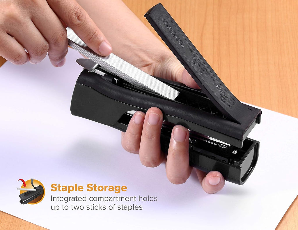 Bostitch Office Dynamo 4 in 1 Standup Stapler, 20 Sheet Capacity