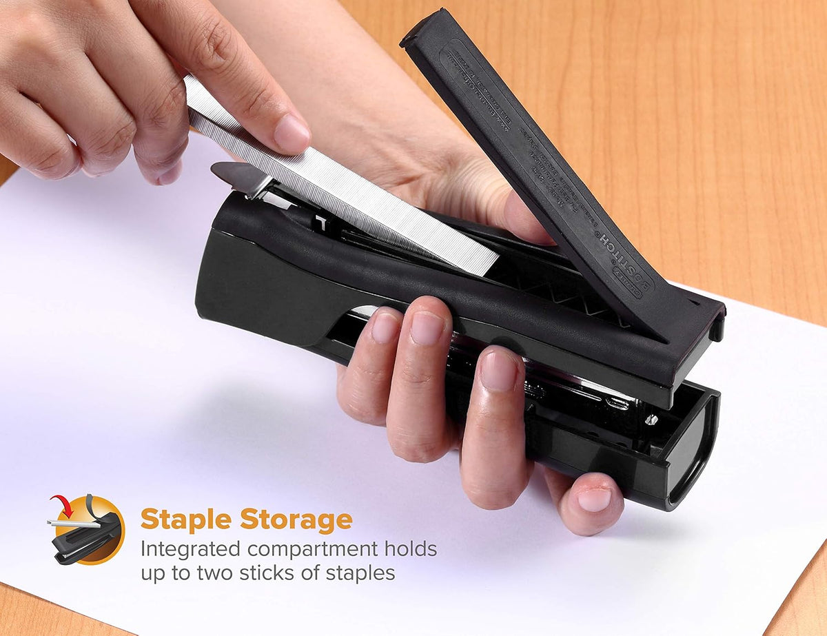 Bostitch Office Dynamo 4 in 1 Standup Stapler, 20 Sheet Capacity