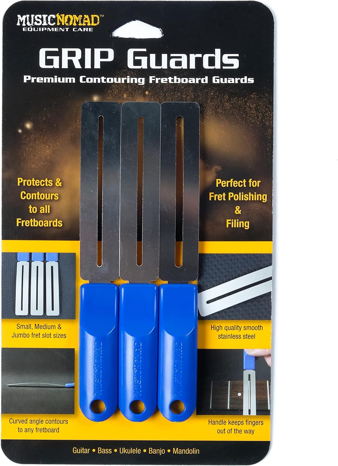 MusicNomad GRIP Premium Fretboard Guards (MN225)