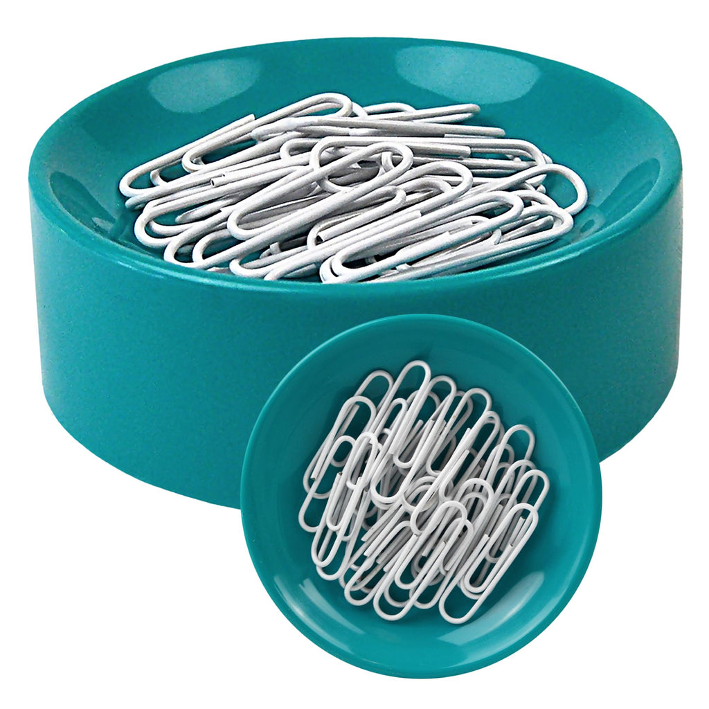 Clipwell Magnetic Paper Clip Holder - Easy Toss & Pick-Up - Holds Various Metal Parts