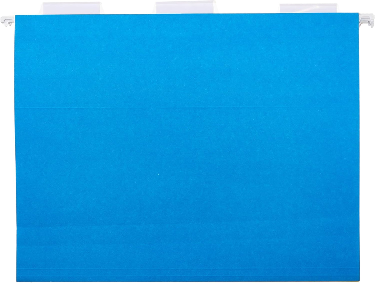 Amazon Basics Hanging File Folders with Adjustable Tabs