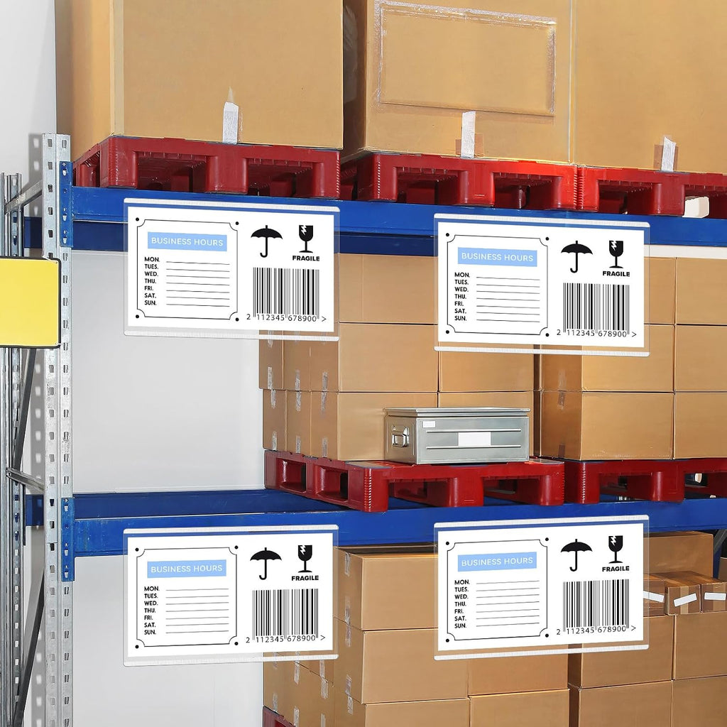Legal Size Plastic Paper Sleeves 8.5x14 Document Sheet Protectors for Warehouse
