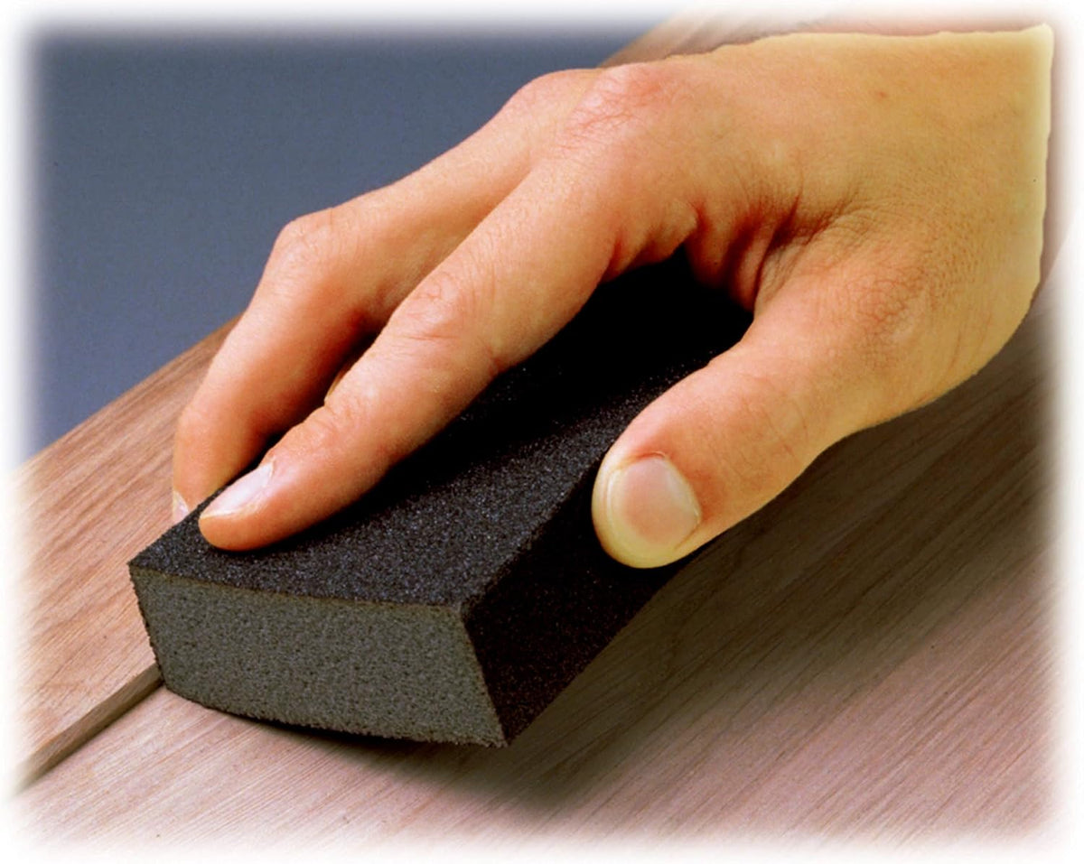 3M Sanding Sponge, Fine Grit, 6-Count (CP001-6P-CC)