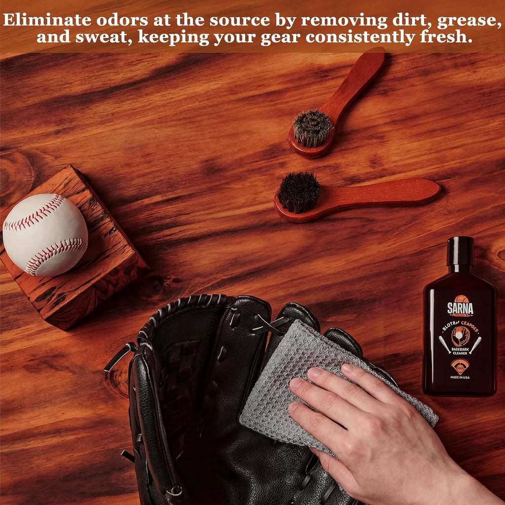 Arrowbash 4 Pcs Softball Glove Cleaning Kit for Baseball Softball