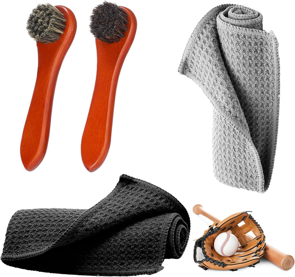 Arrowbash 4 Pcs Softball Glove Cleaning Kit for Baseball Softball