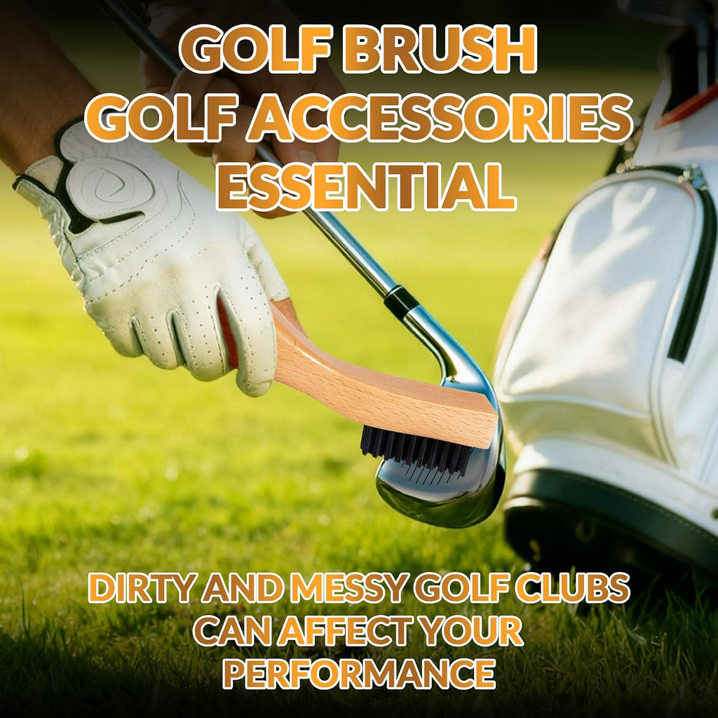 Belongtous Golf Clubs Scrub Cleaning Brush: Golf Accessories for Men Women Golfers