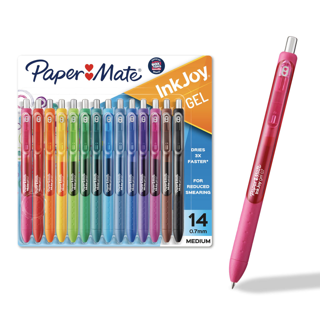 Paper Mate InkJoy Gel Pens, Medium Point, 10 Count - Teacher Supplies, Writing