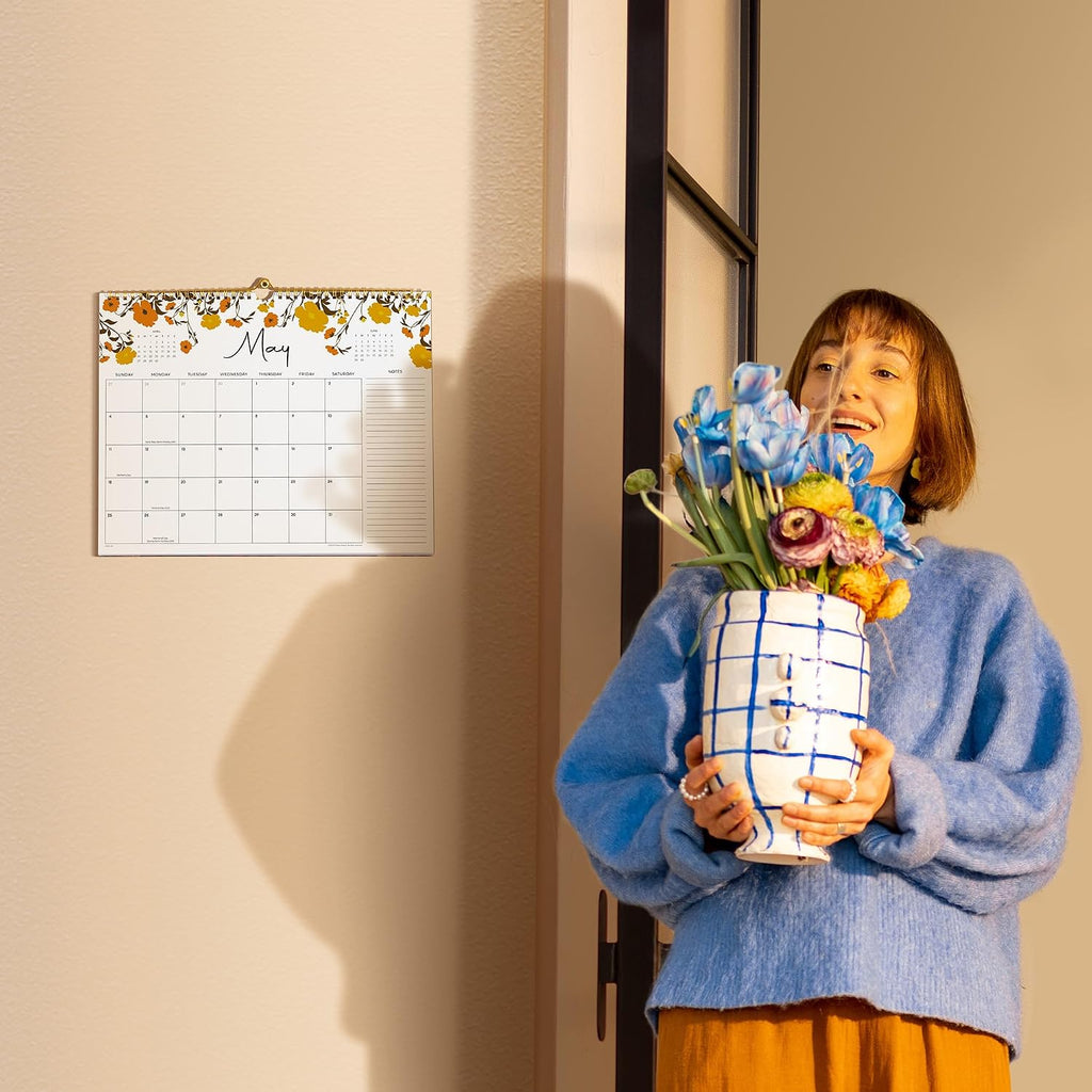 2027 Calendar, Cabbrix Wall Calendar 2026, 18 Months Calendar Runs From January 2027