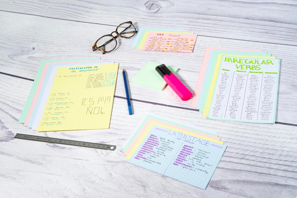 Exacompta Index Cards 3X5 Inch 100Pk