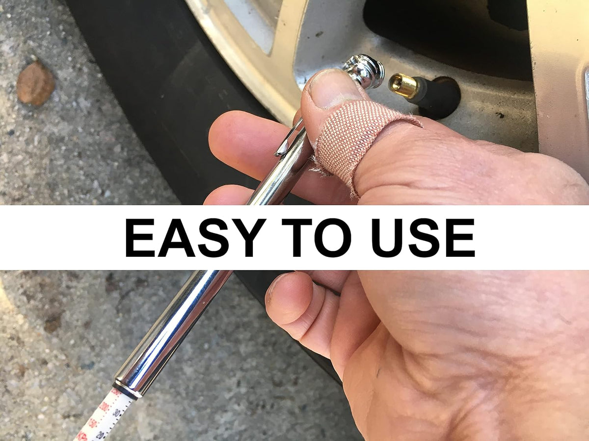20-120 Psi Car Tire Pressure Gauge Pack of 5. Heavy Duty Tire Pressure Gauge for Car