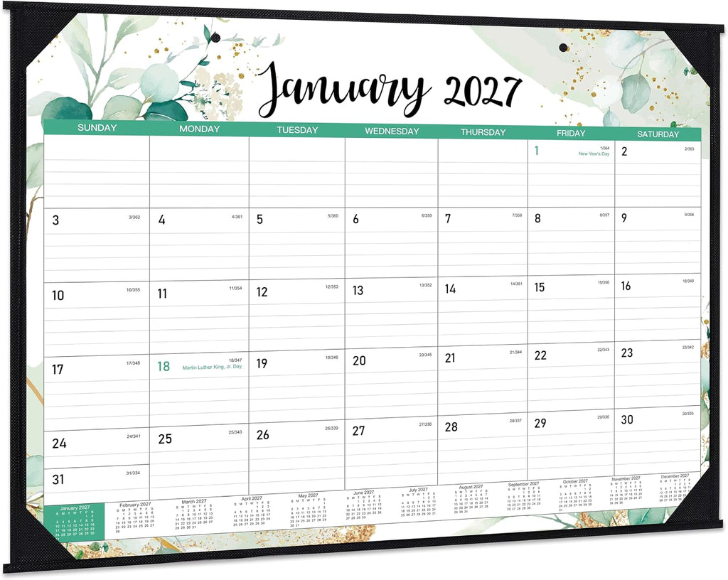2027Desk Calendar - 2027 Large Desk Calendar, Jan. 2027 - Dec. 2027