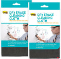 Post-it 3M Dry Erase Cleaning Cloth (MMMDEFCLOTH), 10 5/8" x 10 5/8", Grey