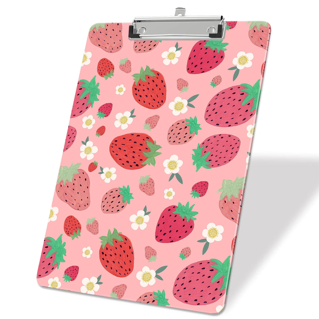 Floral Plastic Clipboards,Decorative Plastic Acrylic Clipboard for Teacher Social Worker