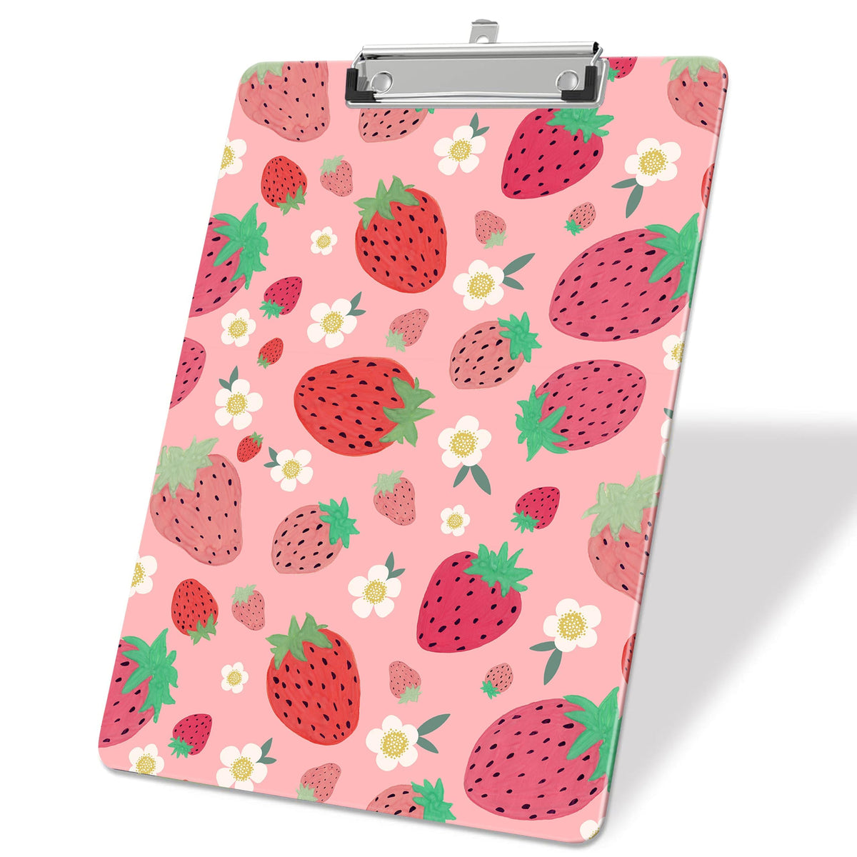 Floral Plastic Clipboards,Decorative Plastic Acrylic Clipboard for Teacher Social Worker