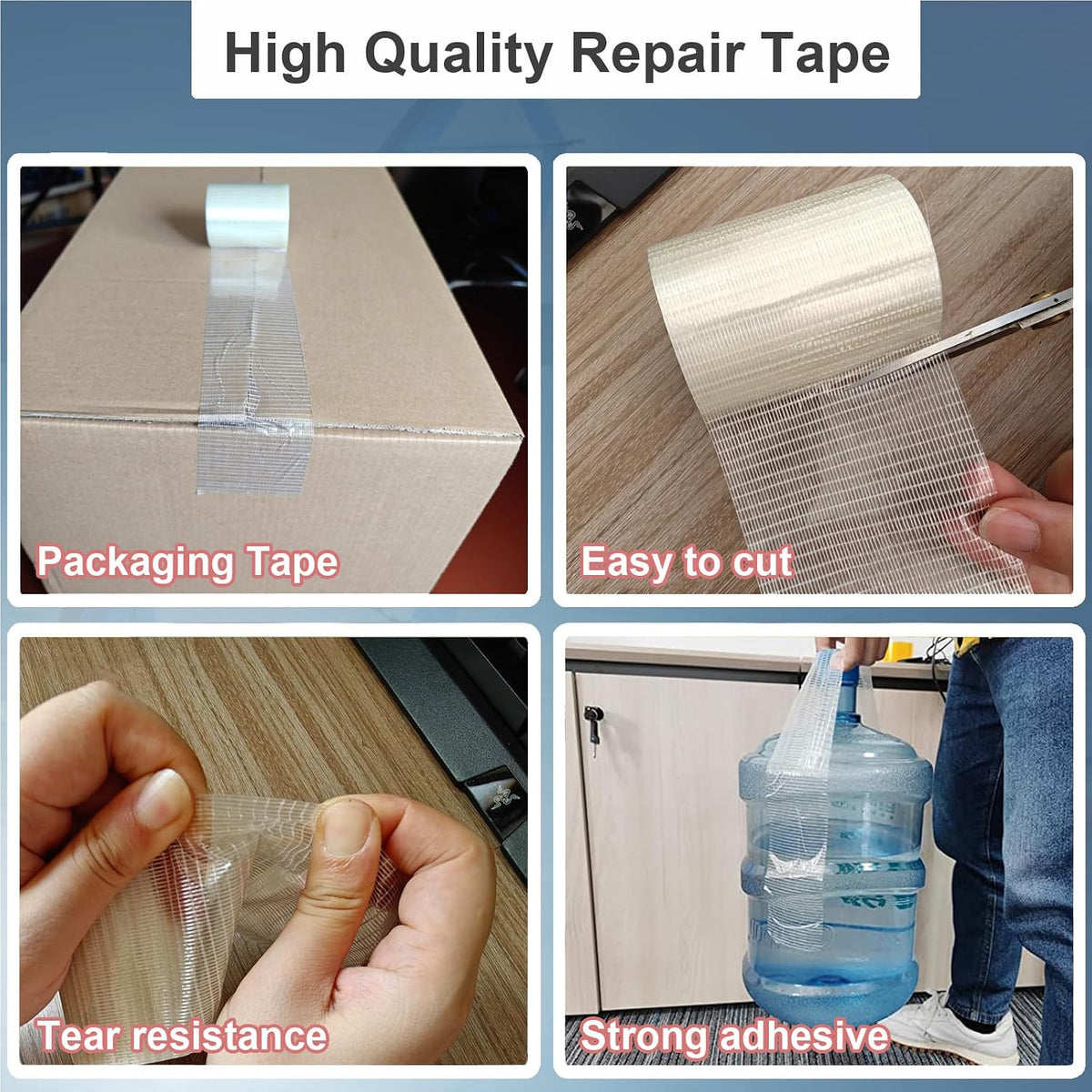 RV Awning Repair Tape, 3.15 Inch x 39 Ft Fiberglass Waterproof Patch Tape