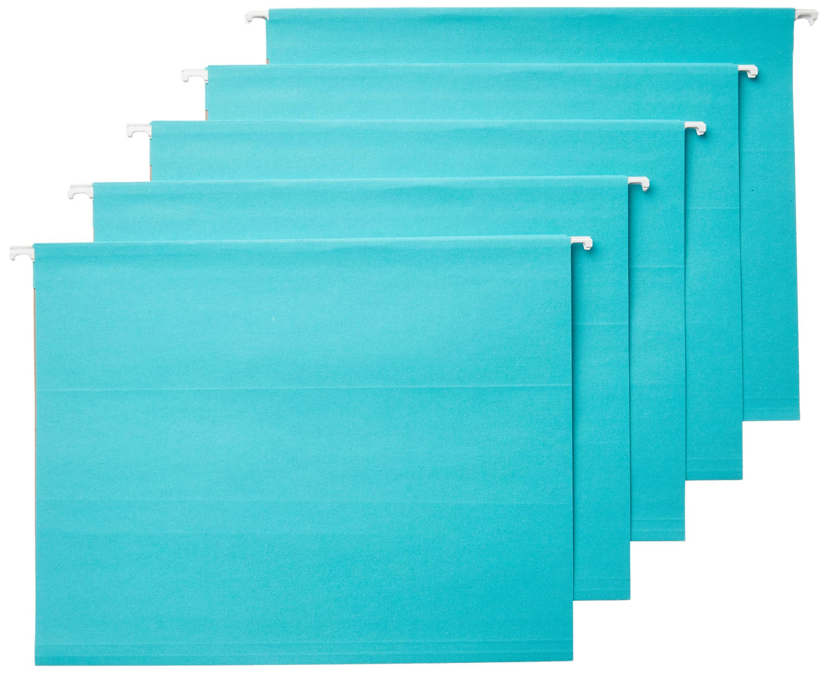 Amazon Basics Hanging File Folders with Adjustable Tabs