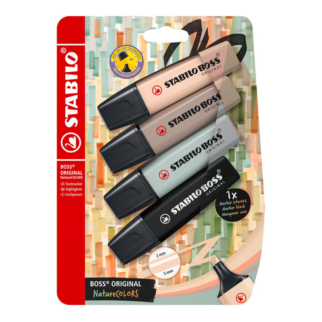 STABILO BOSS ORIGINAL NatureCOLORS - Highlighter