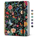 Taja Pretty Journal for Women, A5 Spiral Notebook, Hardcover College Ruled Journal