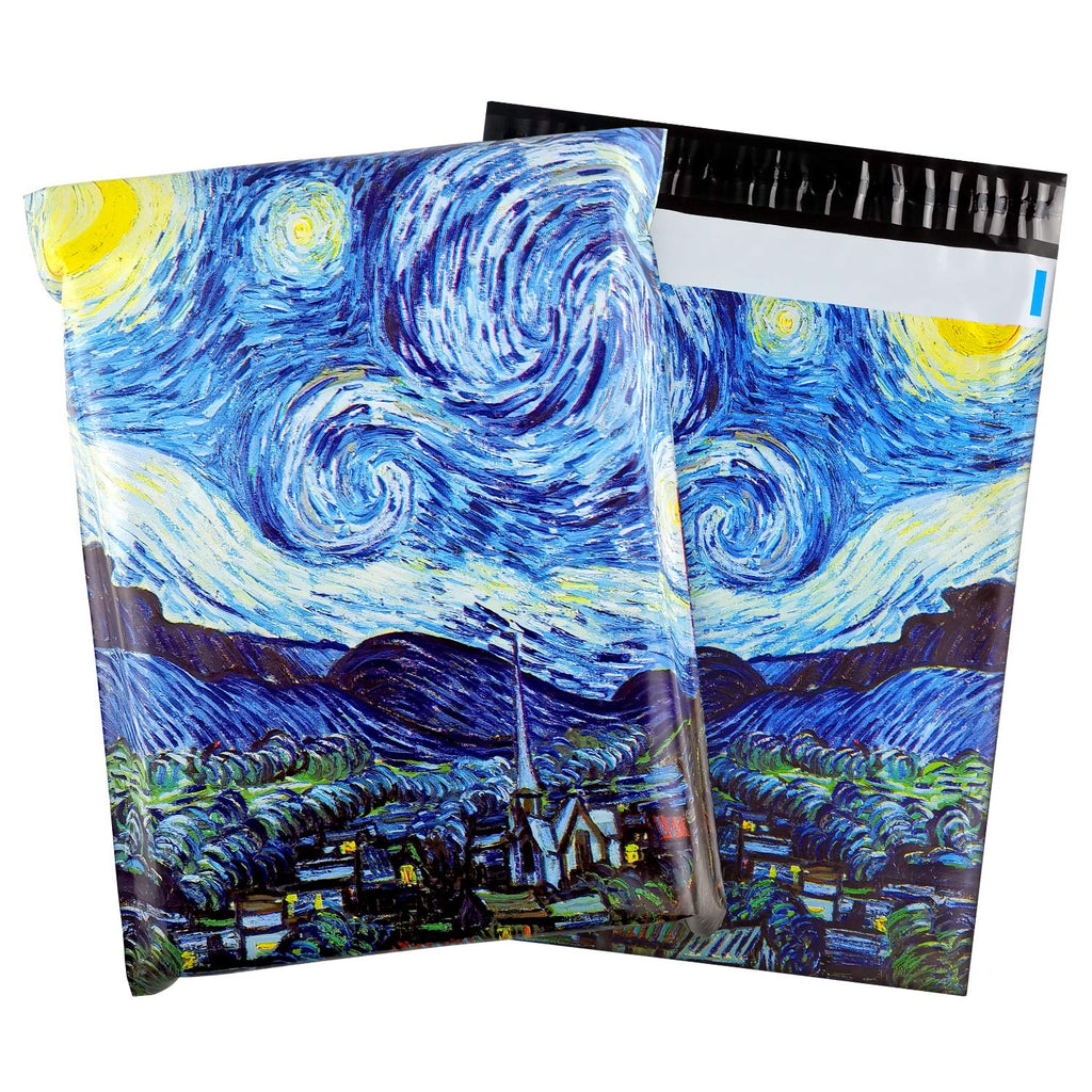 100 Pack Poly Mailers 10x13, Cute Packaging Envelope Mailers Polymailers Packaging for