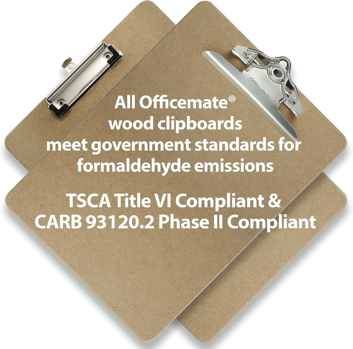 Officemate Recycled Wood Clipboard Archboard, Legal Size, 9 x 17-Inches