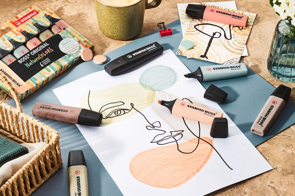 STABILO BOSS ORIGINAL NatureCOLORS - Highlighter